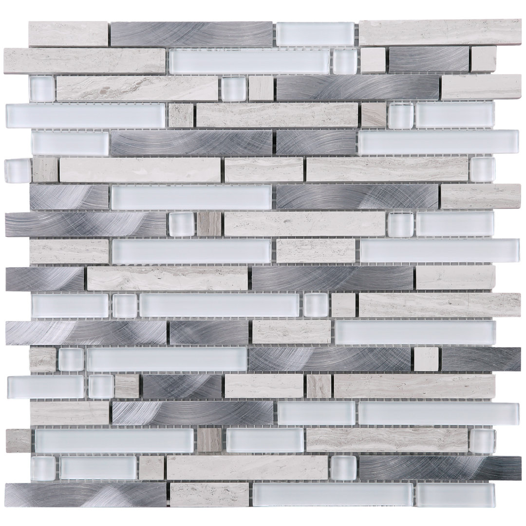Brick Natural Stone Linear Mosaic Wall Tile Supreme Tile 