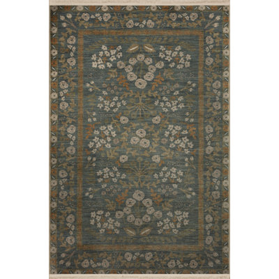 Multicolored Traditional Motif Ethnic Floral Patterned Creative Vintage Decorative Carpet