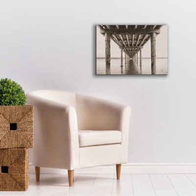 Pacific Pier' by Nathan Larson Canvas Wall Art
