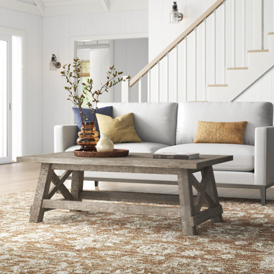 Calixta Solid Wood Single Coffee Table