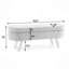 Banc de rangement rembourré 2 places Maly-116723145