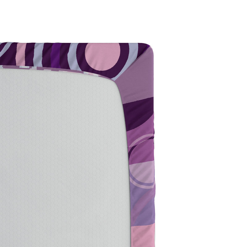 Draps ronds en gras, Drap-housse de taille simple
