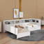 Lit plateforme simple en L avec lit gigogne et tiroir-1515458378