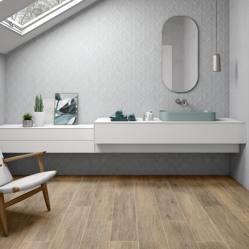 Ancona 2.0 8" x 48", Oak Grooved