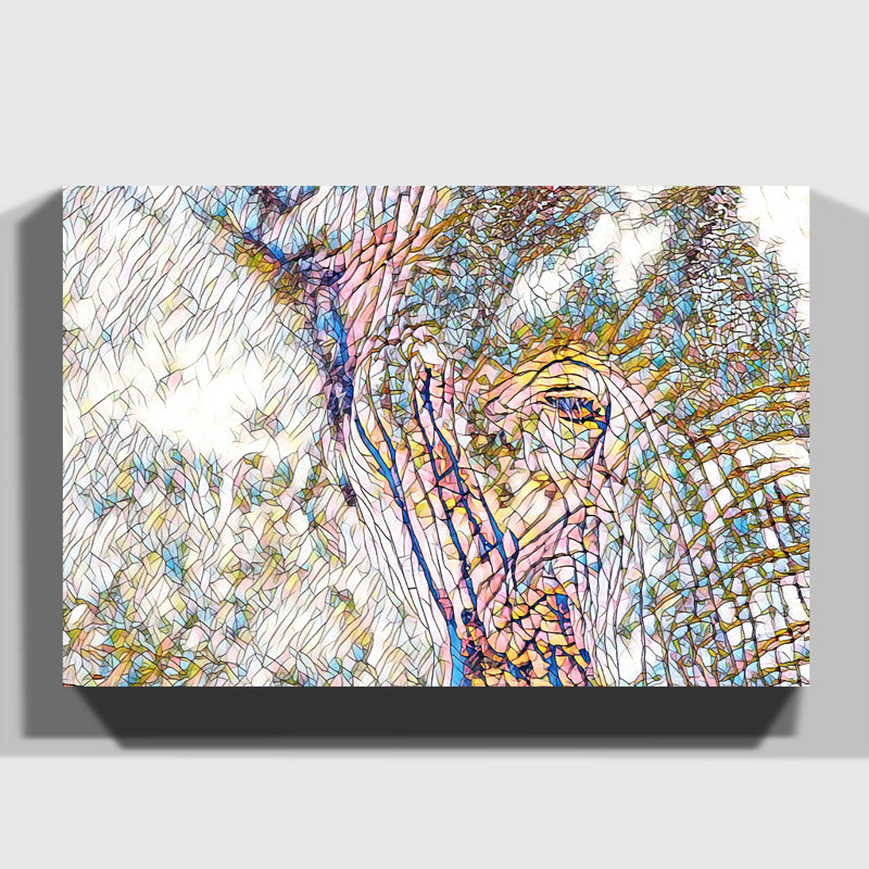 Elephant Eye - Wrapped Canvas, 40cm H x 60cm W