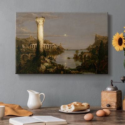 The Course of Empire: Desolation-Thomas Cole-Gallery Wrapped Canvas-1836