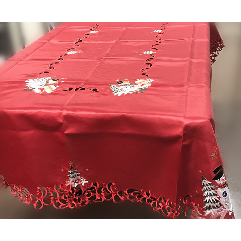 Nappe de Noël Cedres, L 104 po x l 68 po