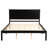 Chares Wood Platform Bed With Headboard-711956073-711956074