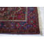 Tapis rouge en laine noué à la main de conception unique 1 pi 10 po x 2 pi 7 po années 1980 Fernandeo