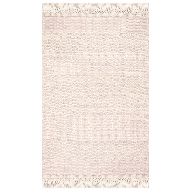 Vintage Look Hand Woven Area Rug, Rectangle 122 x 183 cm