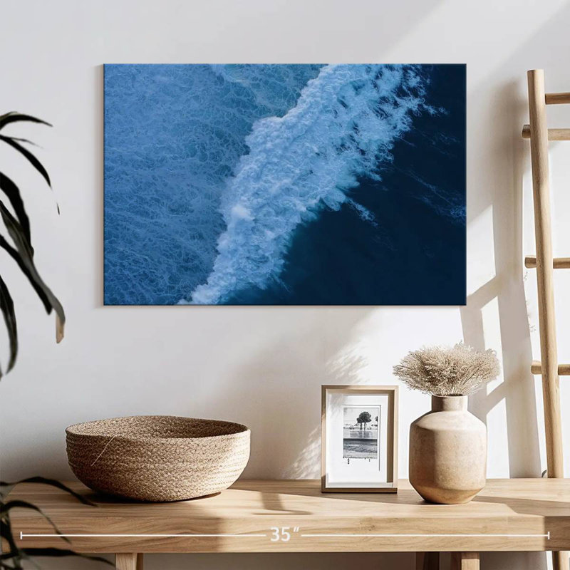 Gillard Nassau éclaboussant les vagues, H 16 po x l 24 po