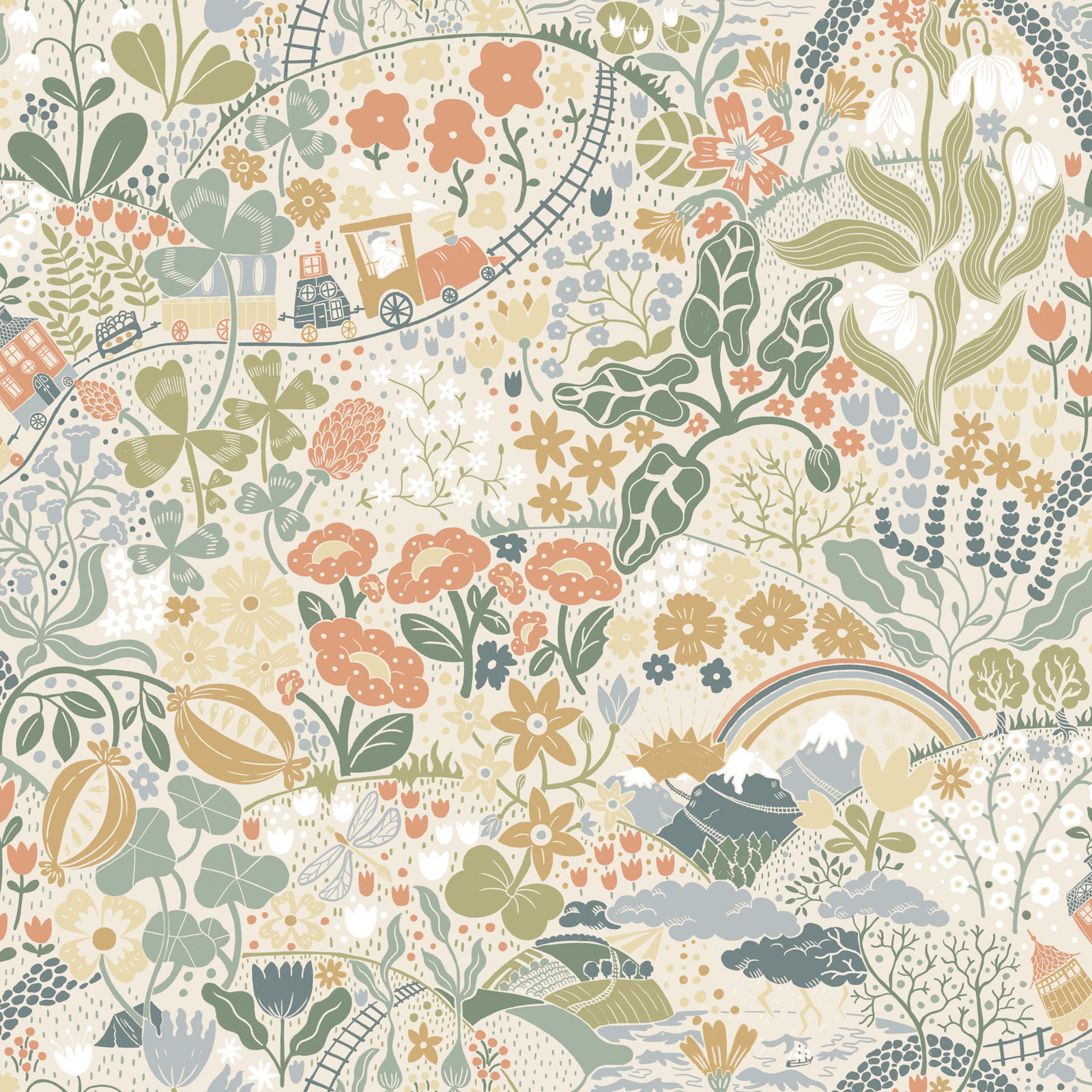 York Wallcoverings Wallpaper Double Roll, Green