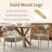 Upholstered Side Dining Chair with Solid Wood Legs (Set of 4)-1712288359-1717483822