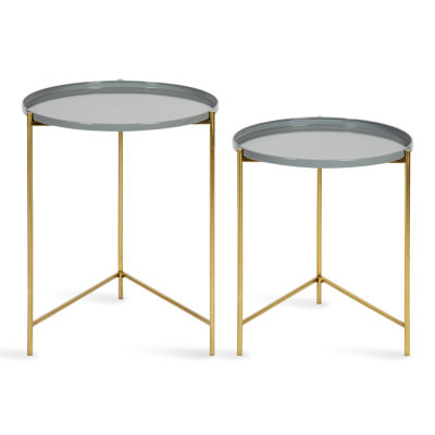 Gwynn Tray Top Nesting Tables End Table