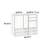 Multi-functional entrance hall shoe cabinet set