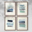 «Seaside Color Study I», reproduction encadrée - ensemble de 4-192219788-192219787