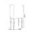 Manufactured Wood Rectangular Console Table-2071805897