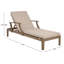 Chaise longue d'extérieur Clairmont-1039573525