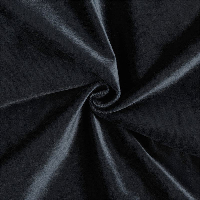 Black Velvet 18'' x 18'' Decorative Throw Pillow Set