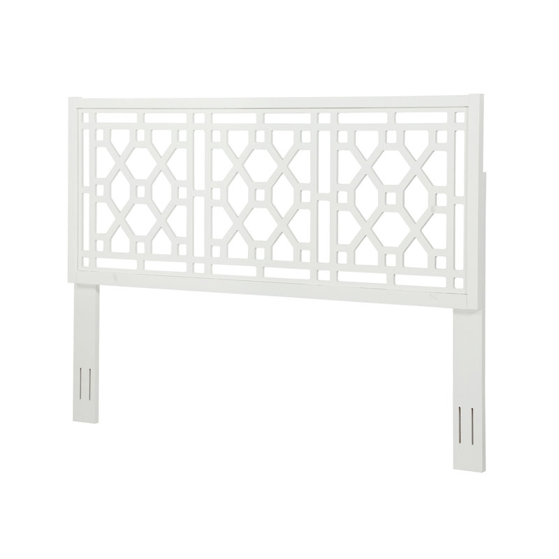 Tête de lit blanche, fabriquée en peuplier, réglable à 3 hauteurs, base de lit en métal standard compatible, avec tête de lit très grand décor blanc, bois de peuplier, réglages de hauteur, convient