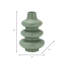 10” Dolomite Stacked Vase - Contemporary Abstract Stacked Sphere Decorative Table Vase - Home or Office Decor Accent - Flower Centerpiece Display Vase - Gift Idea-94283614-100332940