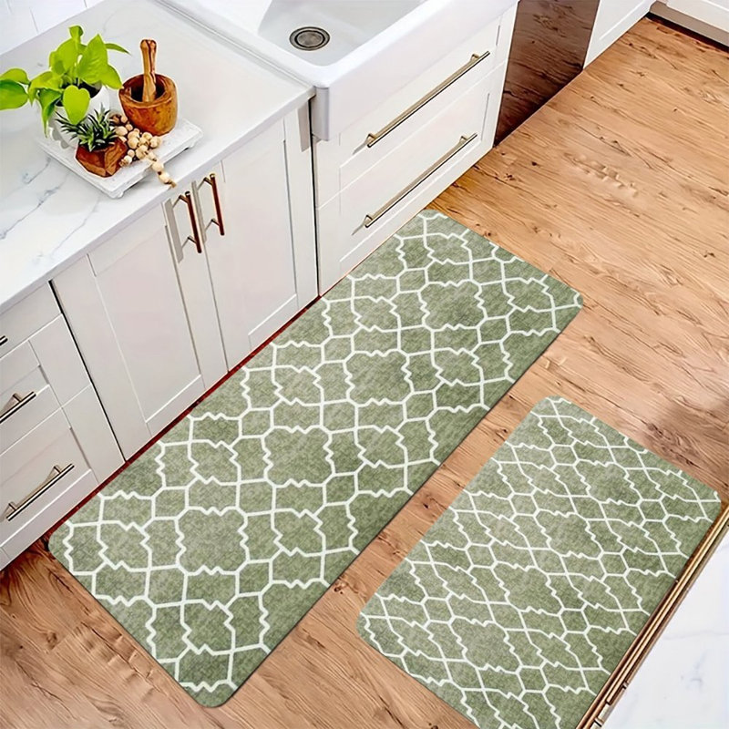 Ensemble de 2 tapis antidérapants Sage