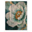Radiant Symphony Of Peony On Emerald I - impression de bois vert moderne sur bois de pin naturel-227881584