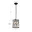 Luminaire suspendu cylindrique à 1 lumière