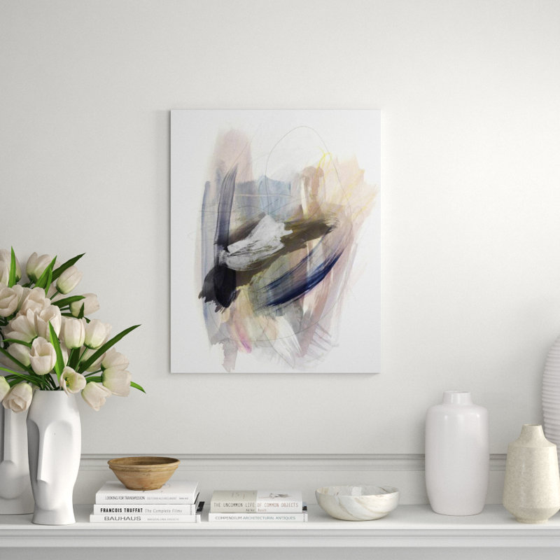 Hoping I Print by Emma McCartney, 30" H x 24" W x 1.5" D, Gilded Silver