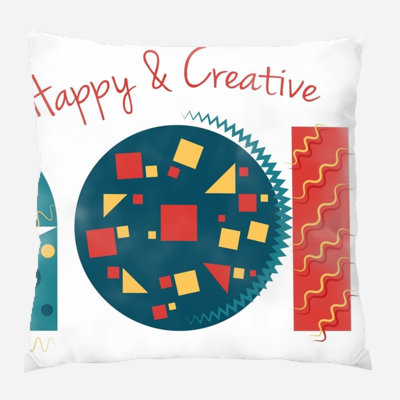 Happy Year 2017 Throw Pillow