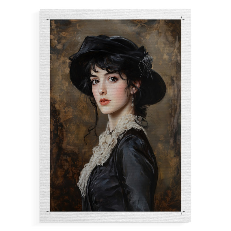WOMEN Series CXCII - Impression sur toile seulement - NON-CADRE, H 27 po x l 18 po