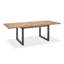 Rustic Oak Extendable Dining Set-27172018