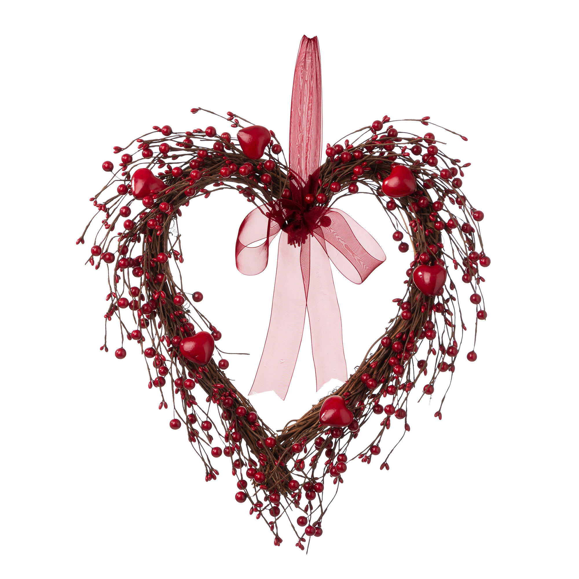 The Holiday Aisle® 16.14" Foam Wreath & Reviews | Wayfair