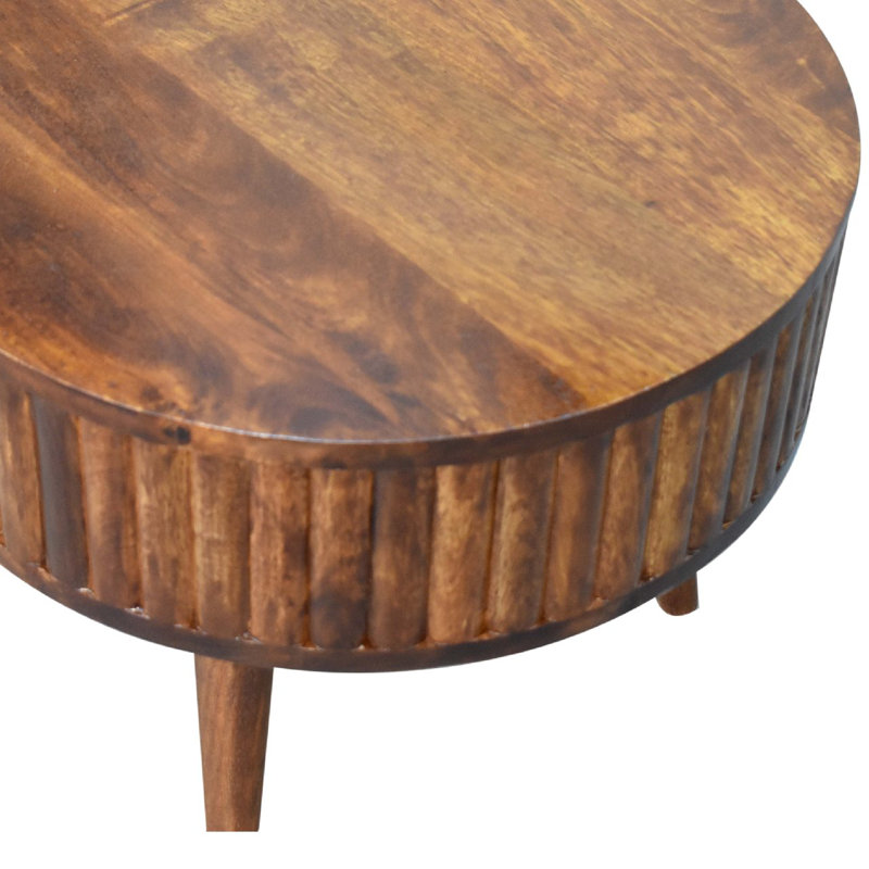 Solid Wood Coffee Table with Storage