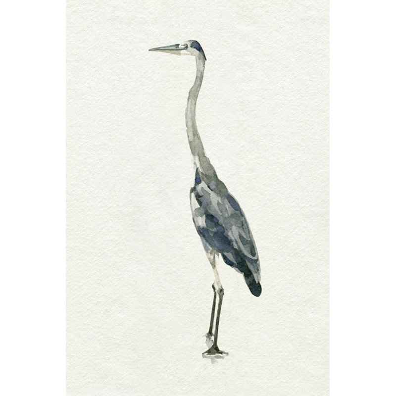 Saltwater Herons II by Emma Caroline - Wrapped Canvas Art Prints, 122cm H x 81cm W