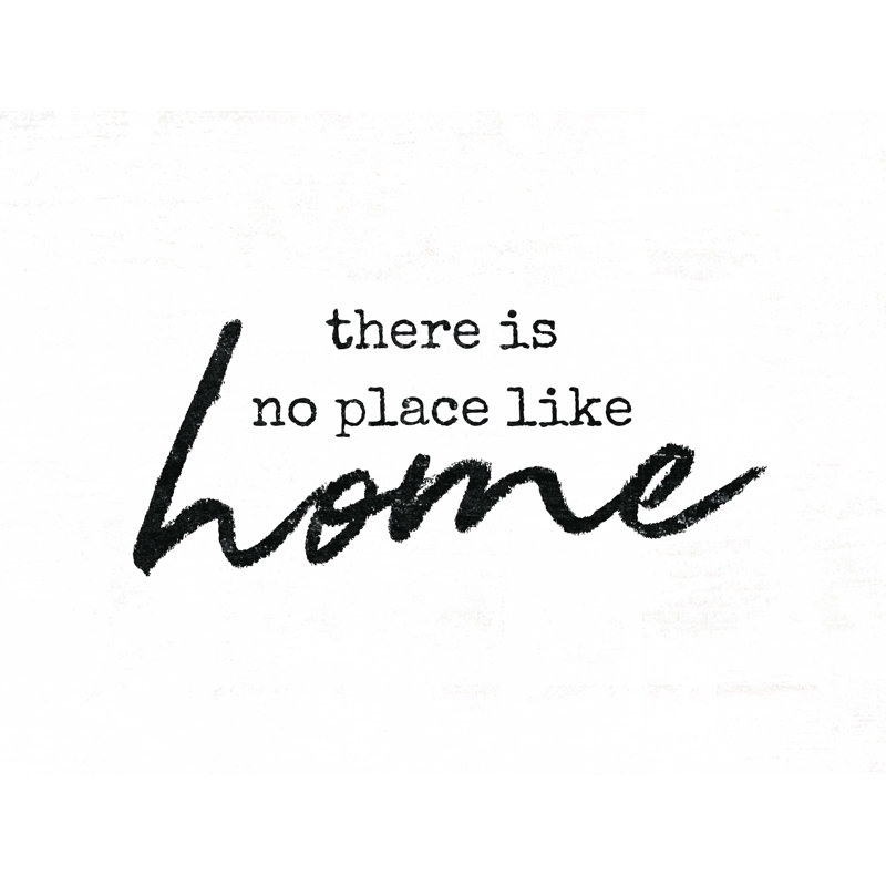 No Place Like Home 2 - Impression sur toile tendue, H 36 po x l 48 po