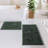 Yasmen Super Soft Absorbent Chenille Bath Rug Set with Non-Slip Backing-2040465418
