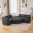 Boneless Couch Modular Sectional Sofa-118401882