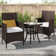 Basilica 2 Seater Bistro Set with Cushions
