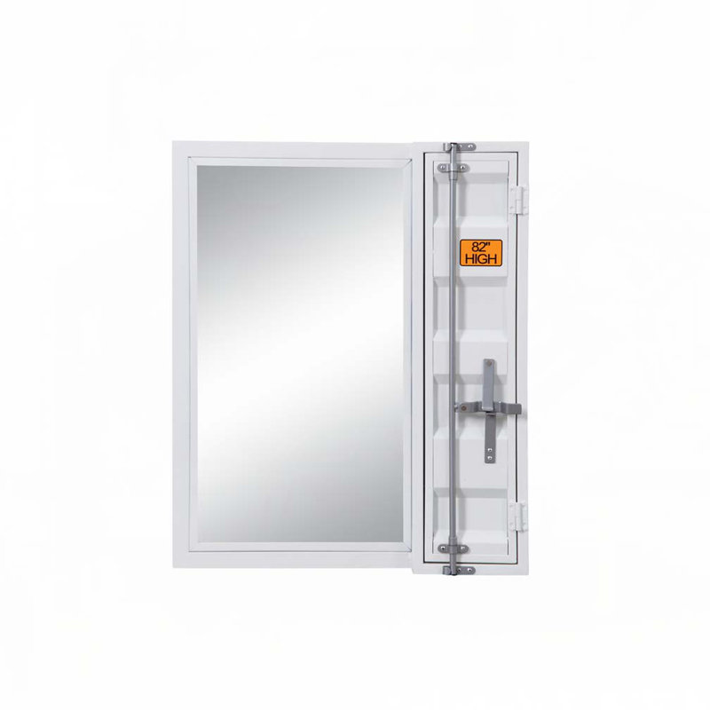 Miroir de salle de bain, Blanc