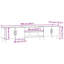 Kyeisha TV Cabinet 180x31.5x40 cm Engineered Wood-549442212