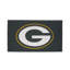 Tapis en PVC pleine couleur, 16 po x 28 po, Green Bay Packers