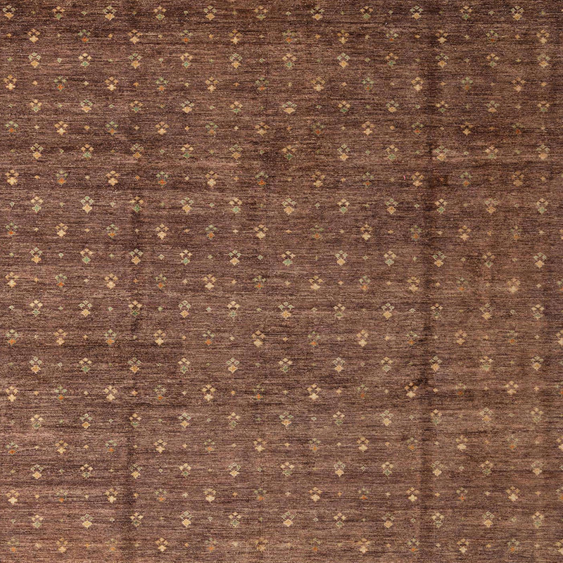 Tapis abstrait 100% lavable à la machine 4433, Carré 3 pi