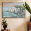 White Sea Cliff II, reproduction d'art sur toile-94356059-94356060