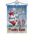 Double Sided 18.5'' H x 13'' W Polyester Flag Set