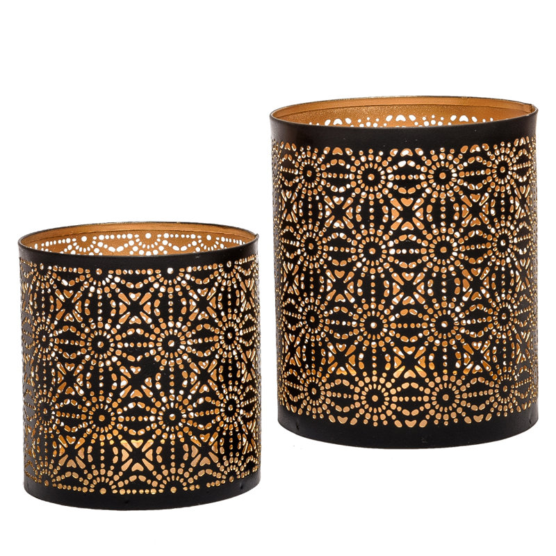 5'' H Metal Tabletop Votive Holder