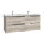 Menta C160D 63.0" Wall Mounted Bathroom Vanity-883856527-893960450