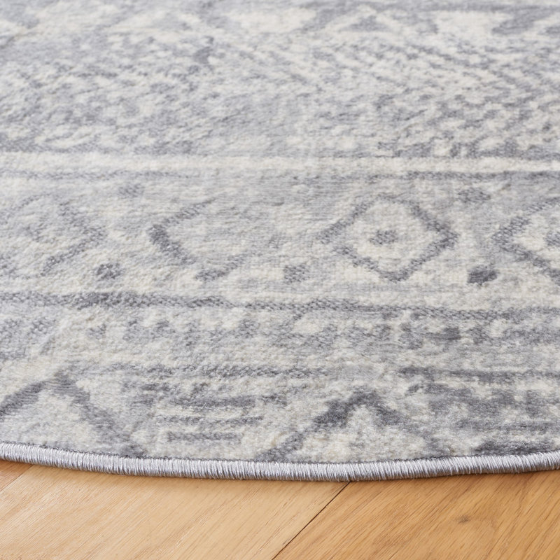 Brentwood Performance Southwestern Rug, Round 6'7"