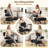 Swivel Cross Legged Office Chair With Adjustable Footrest And Meditation Design-1635482654