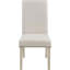 Chaises de salle à manger rembourrées Rustic Beige (2) - Ajoute du charme à la pièce 2 pièces, dossier uni
